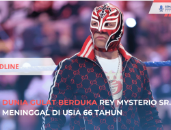 Dunia Gulat Berduka Rey Mysterio Sr. Meninggal di Usia 66 Tahun