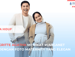 Gritte Agatha Pukau Warganet dengan Foto Maternity yang Elegan