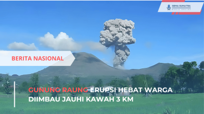 Ket foto: Gunung Raung Erupsi Hebat Warga Diimbau Jauhi Kawah 3 KM (Sumber Foto: Pinterest/Donal.robets)