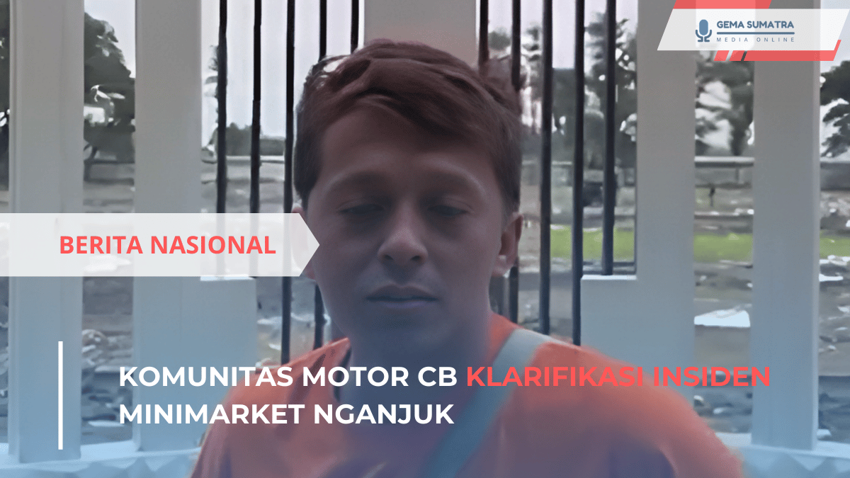 Ket foto: Komunitas Motor CB Klarifikasi Insiden Minimarket Nganjuk(Sumber Foto: Instagram/Info.Indo)