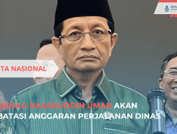 Menag Nasaruddin Umar Akan Batasi Anggaran Perjalanan Dinas