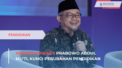 Menteri Kabinet Prabowo Abdul Mu’ti, Kunci Perubahan Pendidikan