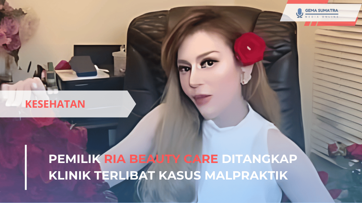 Ket foto: Owner Ria Beauty Care Ditangkap Polisi (Sumber Foto: Tiktok/riabeautymalang)