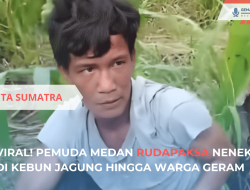 Pemuda di Medan Perkosa Nenek di Kebun Jagung, Warga Geram