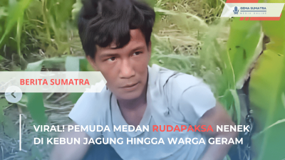 Ket foto: Pemuda Medan Rudapaksa Nenek (Sumber Foto: Instagram/fakta.indo)