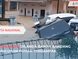 Sukabumi Dilanda Banjir Bandang, Puluhan Rumah Terdampak