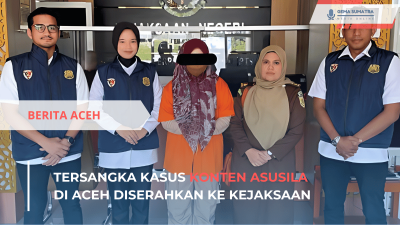 Tersangka Kasus Konten Asusila di Aceh Diserahkan ke Kejaksaan