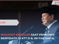 Walkout Erdogan Saat Prabowo Berpidato di KTT D-8, Ini Faktanya