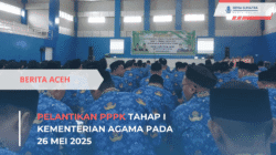 Pelantikan PPPK Tahap I Kementerian Agama Pada 26 Mei 2025