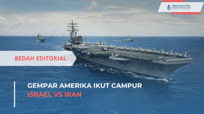 Gempar Amerika Ikut Campur Israel Vs Iran (*/Istimewa)