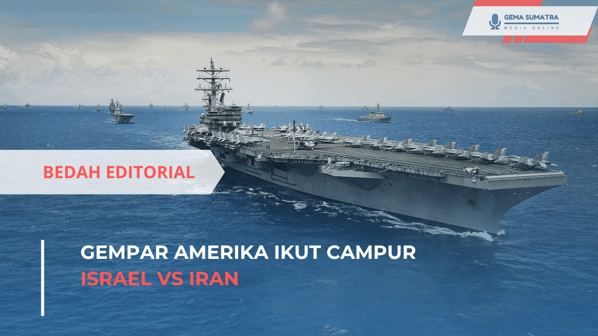 Gempar Amerika Ikut Campur Israel Vs Iran (*/Istimewa)
