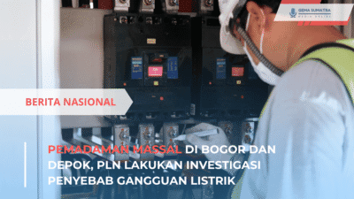 Pemadaman Massal di Bogor dan Depok (*/Istimewa)