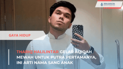 Thariq Halilintar Gelar Aqiqah Mewah untuk Putra Pertamanya