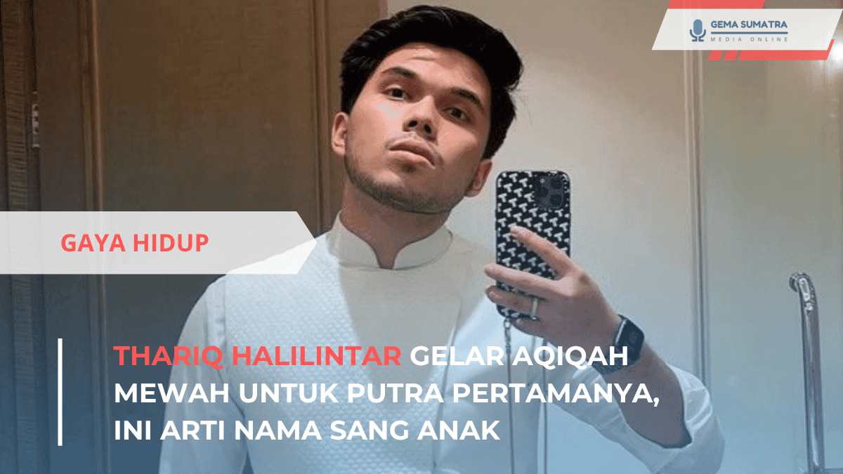 Thariq Halilintar Gelar Aqiqah Mewah untuk Putra Pertamanya