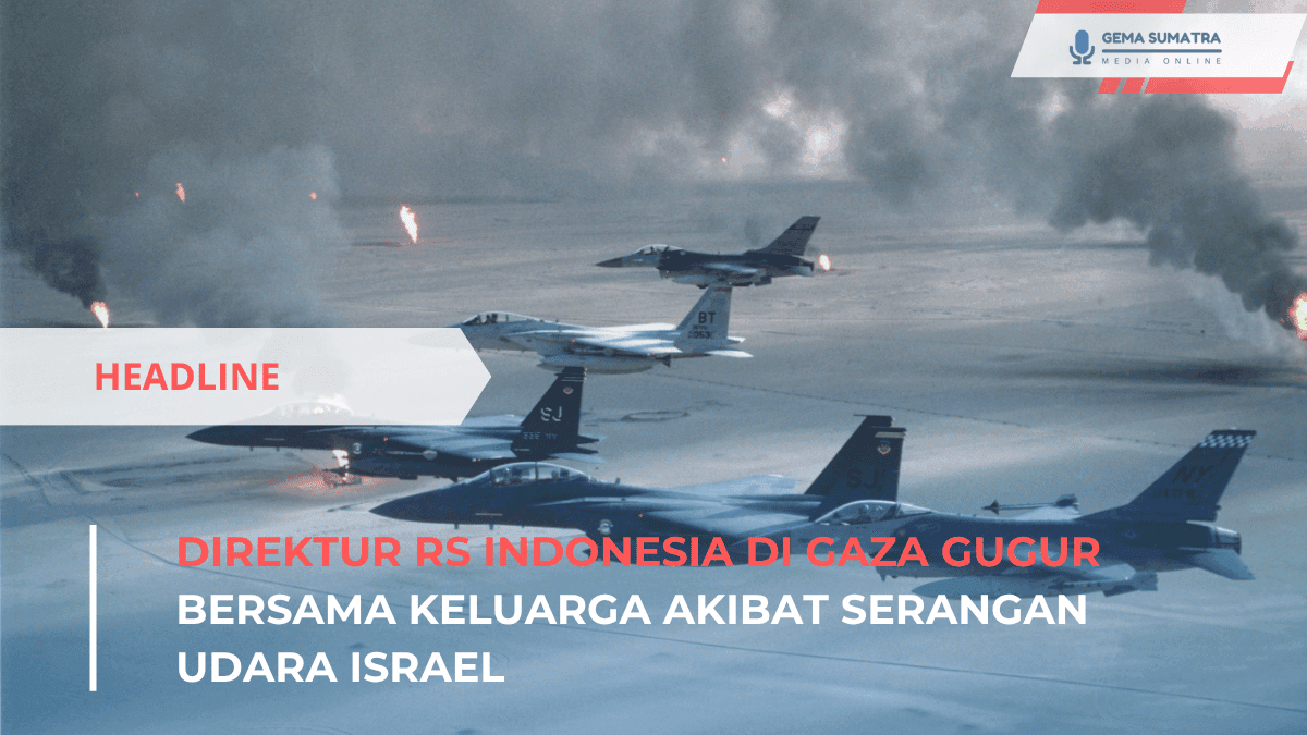Direktur RS Indonesia di Gaza Gugur (*/Istimewa)