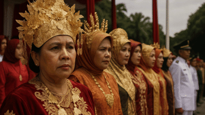 Upacara HUT RI ke-80 di Sumsel, Pejabat Wanita Wajib Kenakan Pakaian Adat