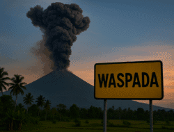 Marapi Tetap Waspada, Radius 3 Km & Waspada Lahar