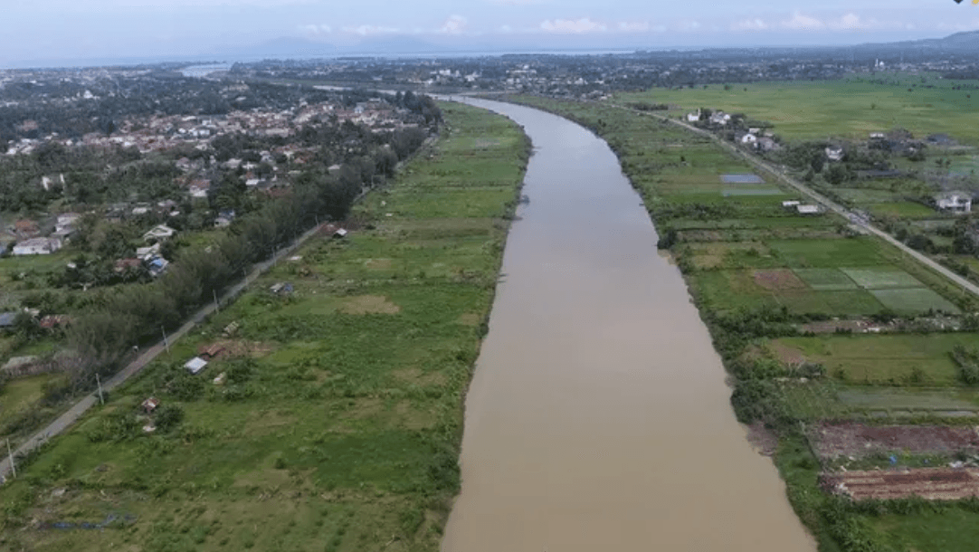 Floodway Sei Sikambing Belawan Medan