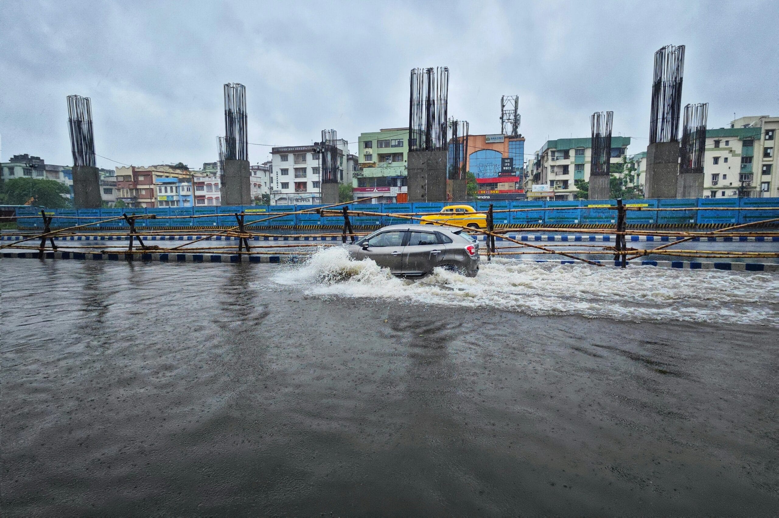 Ilustrasi Jembatan darurat Nagan Raya