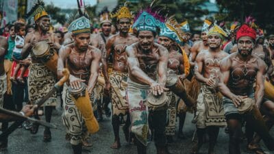 Ilustrasi festival yang ada di Indonesia