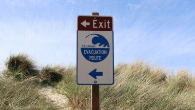 Tsunami drill Padang (Max J)