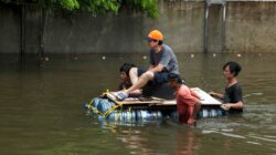 Simulasi banjir Sumsel OKU Selatan (Jeffry S.S.)