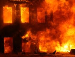 3 Rumah Terbakar di Tangkerang Tengah Pekanbaru
