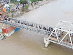 Jembatan Teupin Mane Bireuen tersambung, aktivitas normal