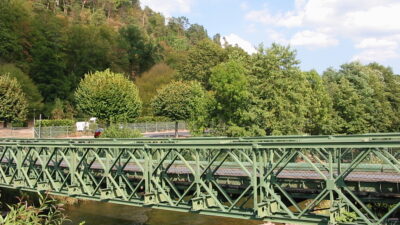 Jembatan darurat Bailey Aceh Tengah