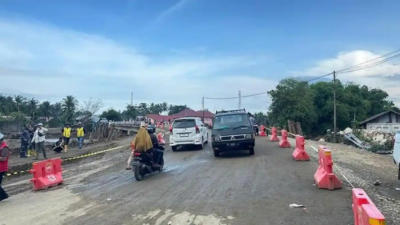 Jembatan Krueng Meureudu Dibuka, Lintas Timur Pulih