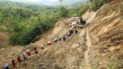 Dusun Pinang Balirik terisolir