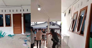 Situasi pascakejadian perusakan rumah doa GKSI di Padang yang menunjukkan dampak nyata tindakan intoleransi beragama