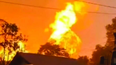 Ledakan Pipa Gas TGI di Inhil