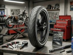 8 Cara Merawat Ban Motor Agar Tidak Cepat Aus