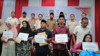 Aceh Timur Terima Bantuan Rp100,97 Miliar