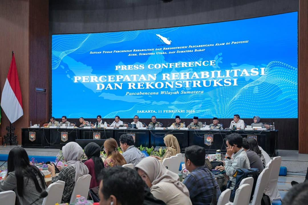 Rekonstruksi bencana Sumatra (Sekretariat Negara)