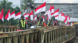 Jembatan darurat Bireuen (Dinas Perhubungan Aceh)