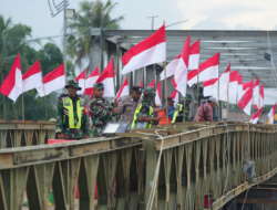 Bireuen Atur Satu Arah di Jembatan Darurat