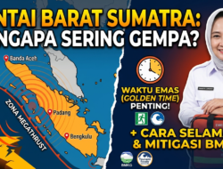 Mengapa Pantai Barat Sumatra Rawan Gempa?