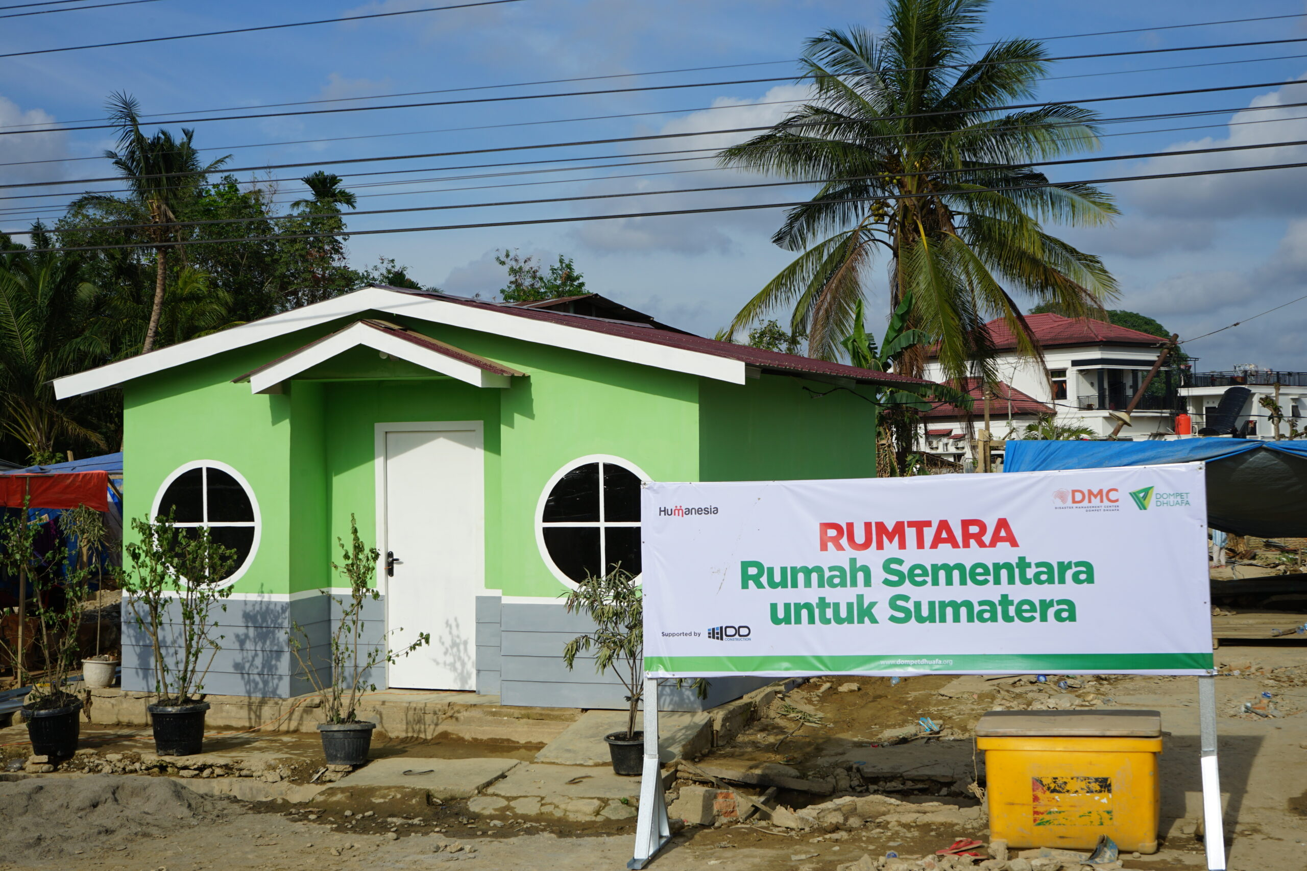 Bantuan rumah rusak Sumatra (Dompet Dhuafa)