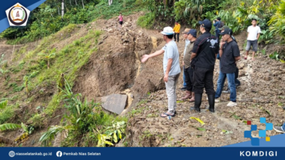 Longsor Nias Selatan (KOMDIGI)