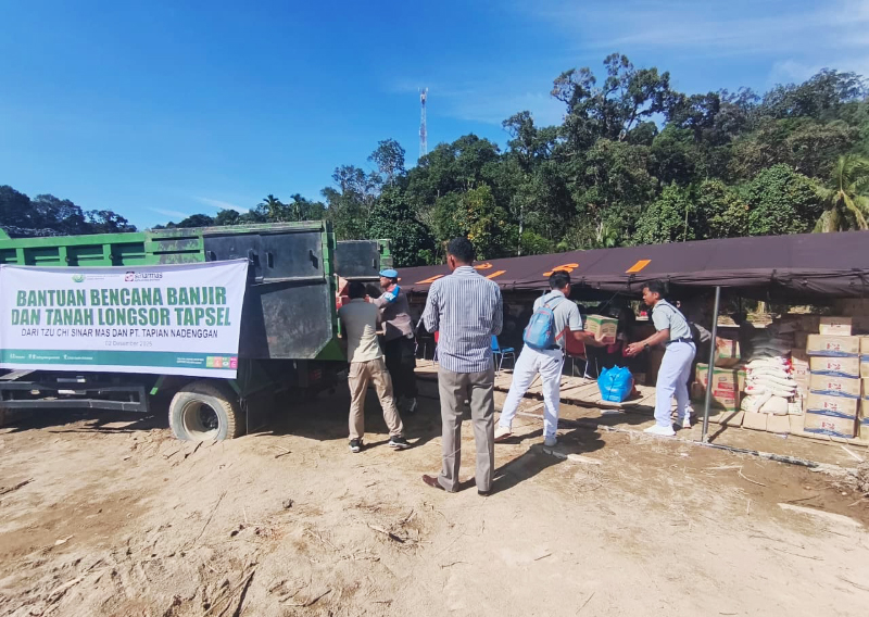 Bantuan bencana Tapanuli Tengah (Yayasan Budha Tsu Chi)