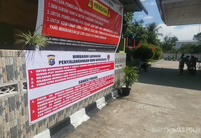 Polda Riau BBM subsidi (Polri)