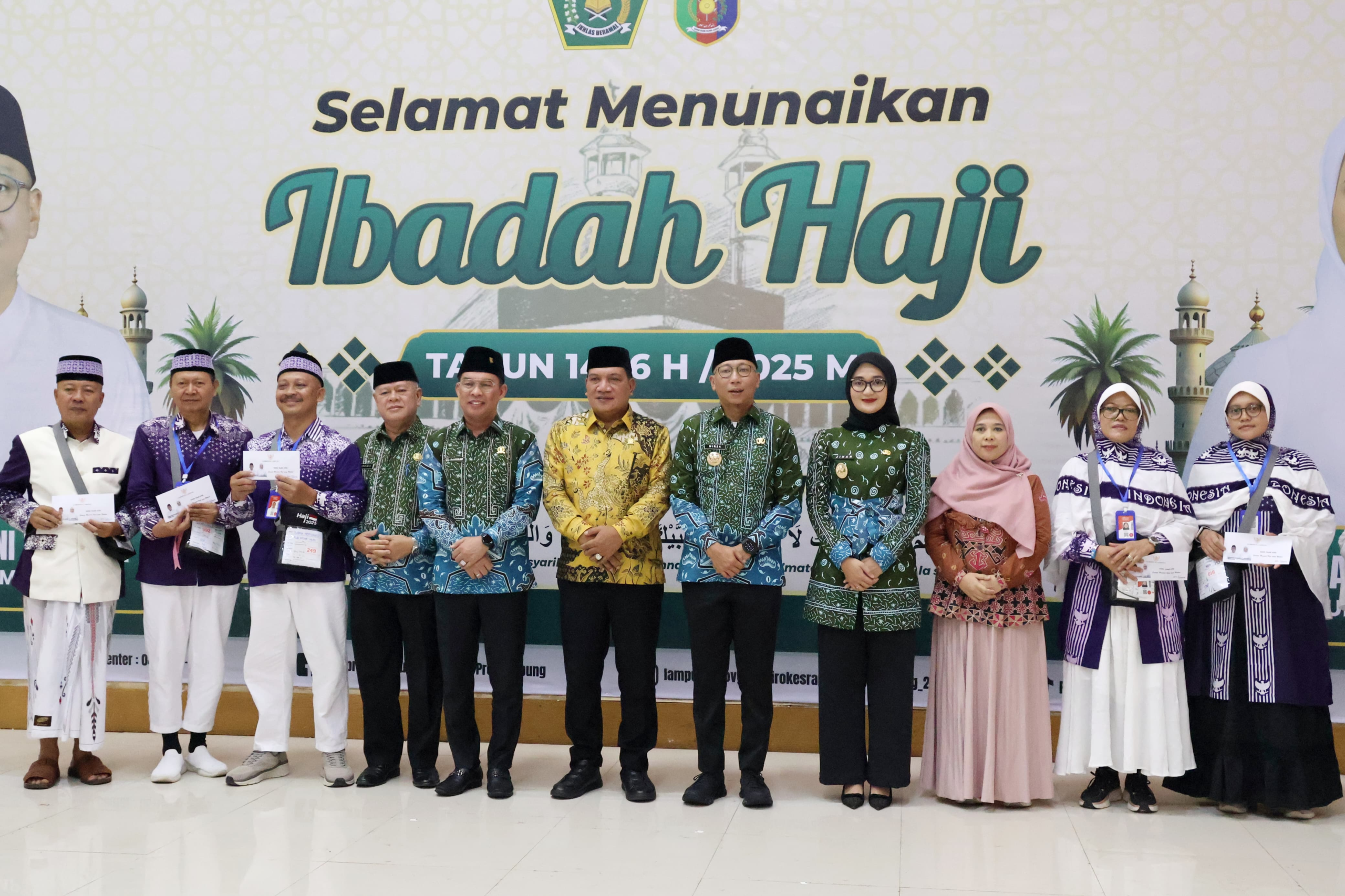 Kloter pertama haji Lampung (Pemprov Lampung)