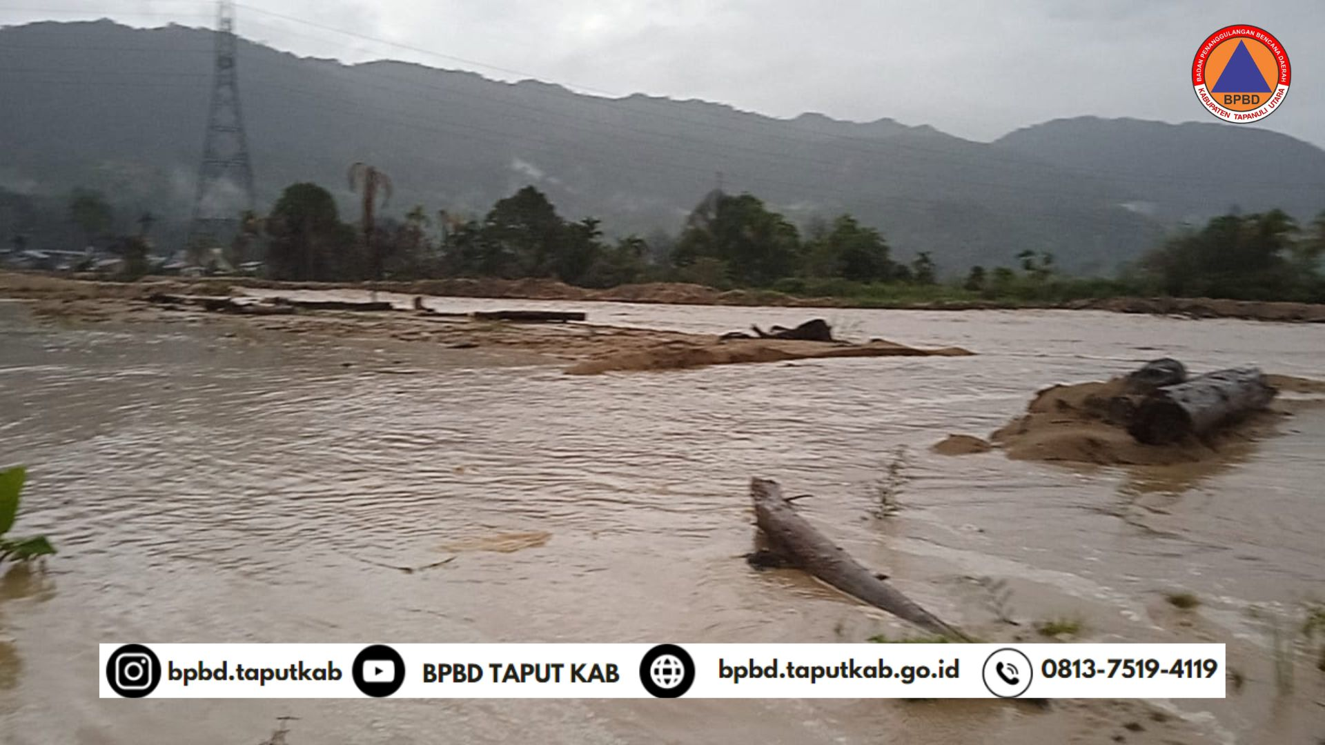 Banjir Tapanuli Utara (BPBD)