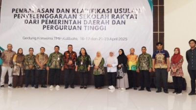 Sekolah Rakyat Kotabaru Dikebut Sesuai Standar