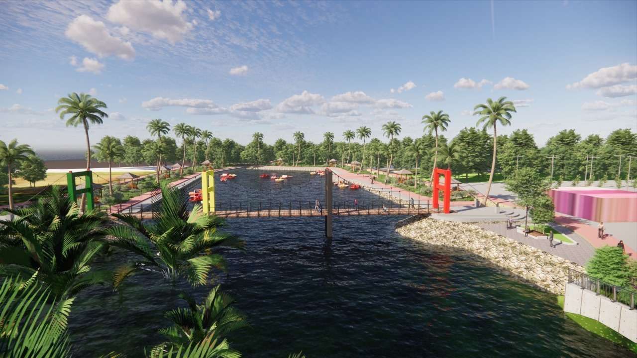 Kolam retensi Aceh Barat (RRI)