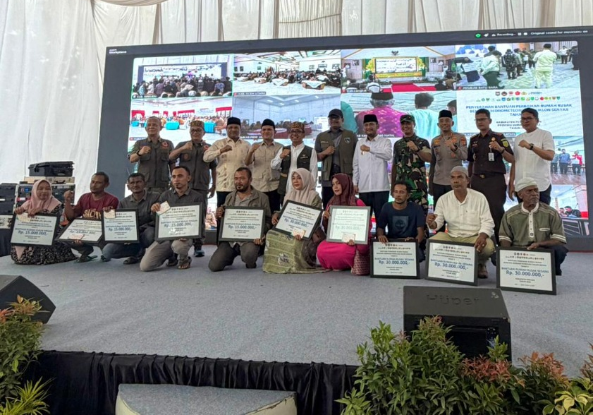 Stimulan banjir Bireuen (Pemerintah Kab Bireuen)