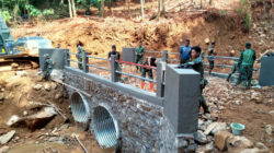 Jembatan armco Tapanuli Tengah (TNI AD)