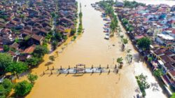 Ilustrasi banjir rob (Lâm Trần)